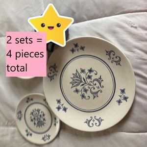 VINTAGE 4 piece SHEFFIELD PROVINCIAL 2 china sets